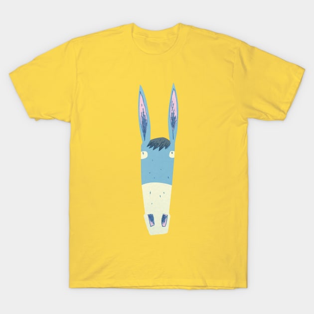 Grey Donkey T-Shirt by Alexander Jackson Art